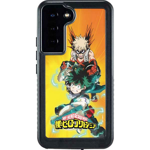 My Hero Academia Deku and Bakugo Season 5 Galaxy S24 Plus Waterproof Case